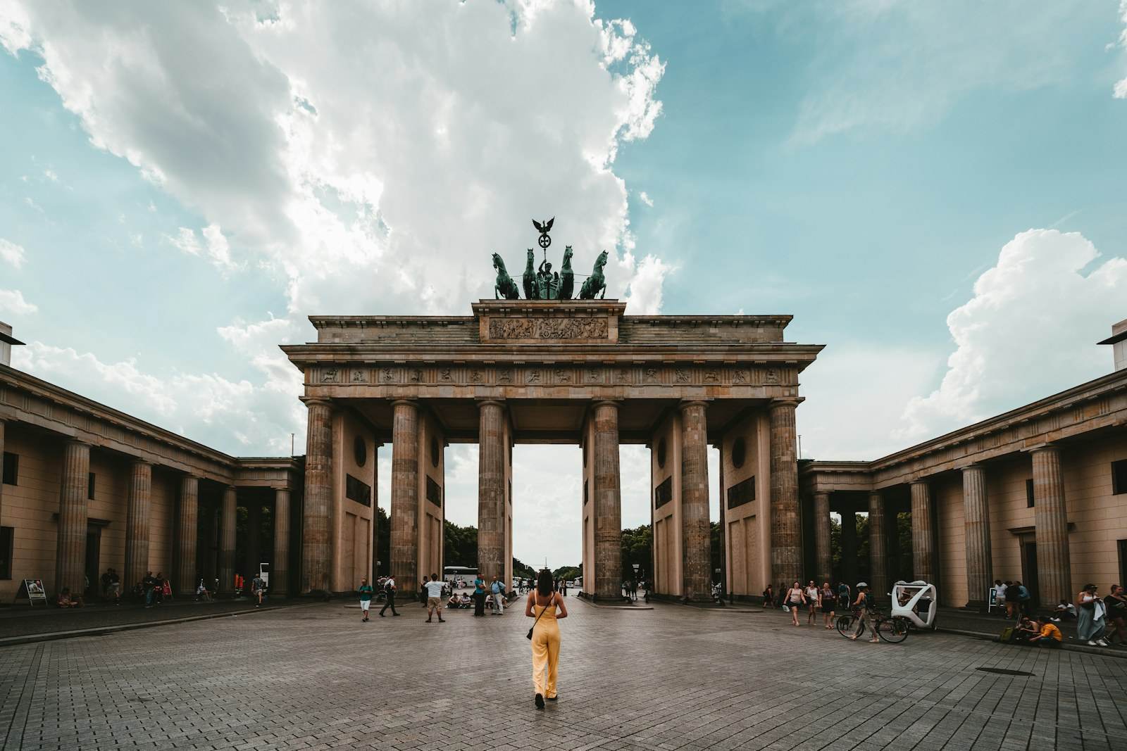 Brandenburger Tor in Berlin — Genehmigungen und Behördenwege
